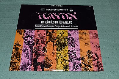 #ad Haydn Symphonies No. 103 amp; No. 82 Gunter Wand The Cologne Philharmonic Orchestra $11.66