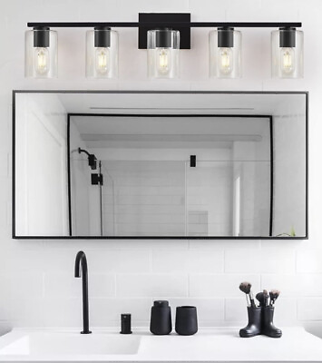 #ad DRNANLIT 5 Light Bathroom Light Over Mirror $153.28
