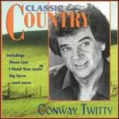 #ad Classic Country: Conway Twitty Audio CD By Conway Twitty VERY GOOD $6.21