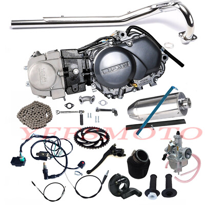 #ad Full Lifan 4 Stroke 125cc Engine MotorKit for Honda CRF50 CT110 CT70 Z50 Taotao $569.99