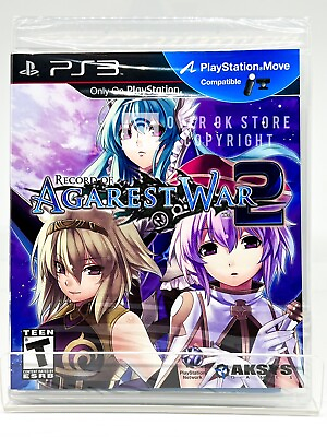 #ad Record of Agarest War 2 PS3 Brand New Factory Sealed $23.99