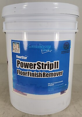 #ad Service Master Floor Star Power Strip II Floor Finish Remover Stripper 5 Gallons $179.99