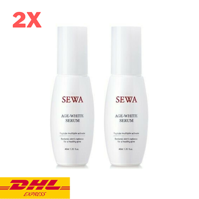 #ad 2x SEWA Age White Serum Brightening Rejuvenating Restores Youthful Radiance 40ml $120.00