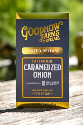 #ad Goodnow Farms Limited Nicaragua 77% Dark Chocolate Bar Caramelized Onion $275.99