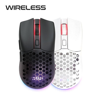 #ad Xenics Titan GM AIR Wireless RGB Professional Gaming Mouse Max 19000 DPI PAW3370 $96.63