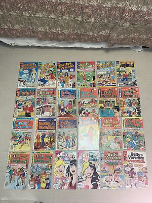 #ad Archie’s Series Vintage Mixed Editions Magazines Lot of 24 MRA#13 $48.00