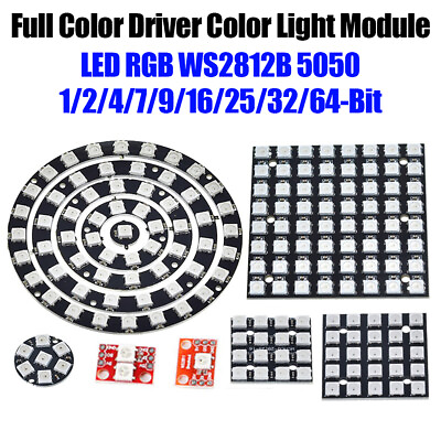 #ad WS2812 5050 RGB LED Lights Built in Full Color Driven Development Board WS2812B $113.39
