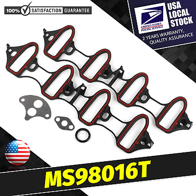 #ad MS92211 Durable Intake Manifold Gasket For Chevrolet GMC Hummer Cadillac Buick $19.99
