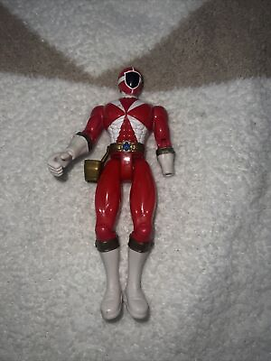 #ad 1999 Bandai Power Rangers Light speed Rescue Red Ranger missing hand $25.00