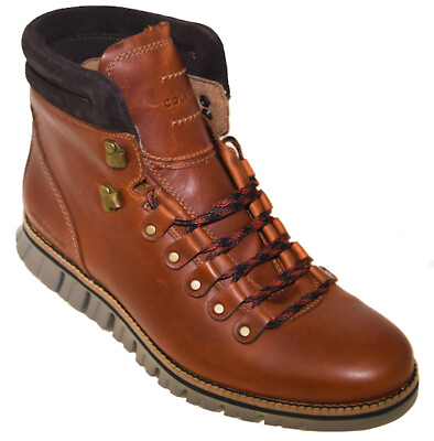 #ad Cole Haan Men#x27;s ZeroGrand Waterproof Hiker Boot British Tan Style C30405 $74.99