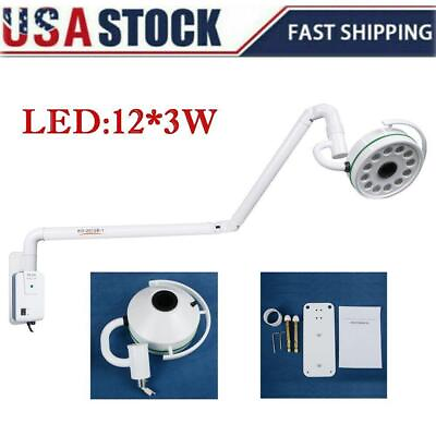 #ad 12*3W Wall Mounted Dental LED Shadowless Lamp Surgical Medical Light $489.00