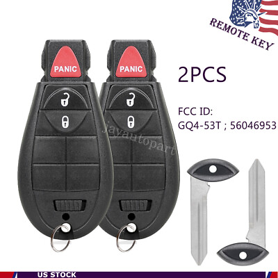 #ad #ad 2 For 2014 2015 2016 2017 2018 2019 Jeep Cherokee Remote Control Keyless Key Fob $16.58