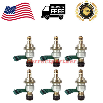 #ad 6x For Denso Fuel Injectors 23250 31020 23209 39055 Fits Lexus GS300 IS250 06 13 $57.49