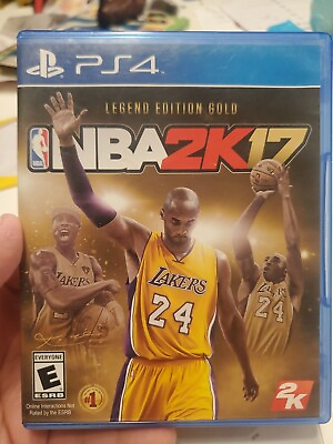 #ad NBA 2K17 Legend Edition Gold 2016 Playstation 4 USED $9.99