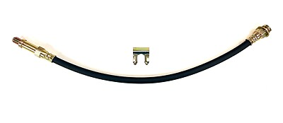 #ad Rubber Rear Brake Hose 3 8 24 Female To 7 16 20 Male 18 Inches Long 55 57 Chevy $15.00