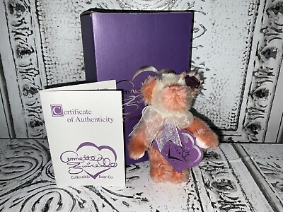 #ad Annette Funicello Collectible Bear Co “Orange Spritzer” Beary Licious Collection $25.00