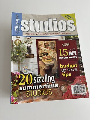 #ad Magazine lot x20 Cloth Paper Scissors Studios Issues From 2008 2014 $200.00