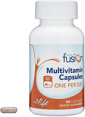 #ad Bariatric Fusion Multivitamin ONE per Day Capsule with 45mg of Iron 90 Capsules $22.99