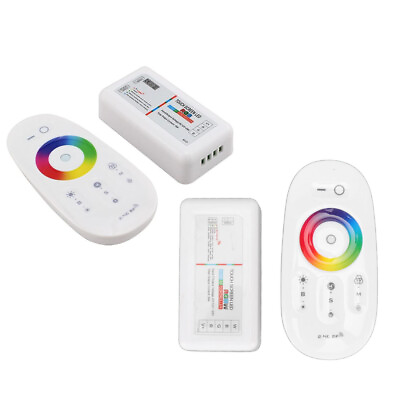 #ad RGB LED Strip Light Remote Controller 2.4GHz RF Wireless Touch Screen DC12 24V $14.24